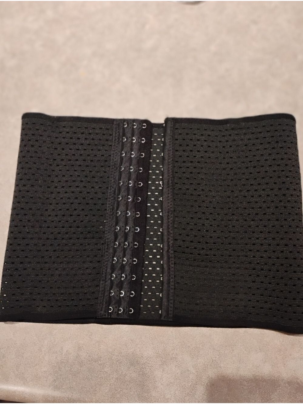 Waist Trainer Black Hook To Eye Breathable NEW!!